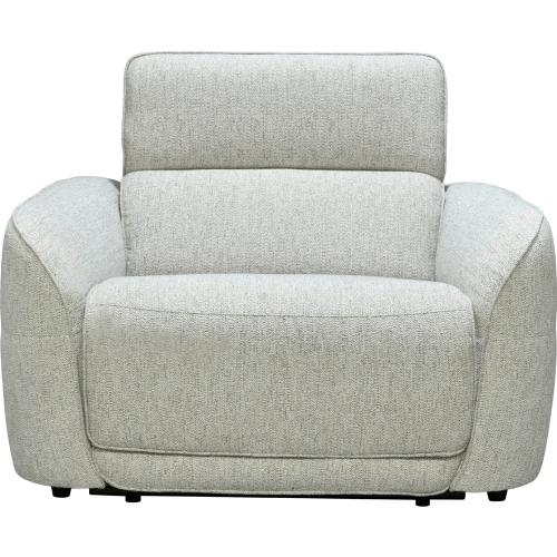 Ostend Power Recliner in Gray Fabric