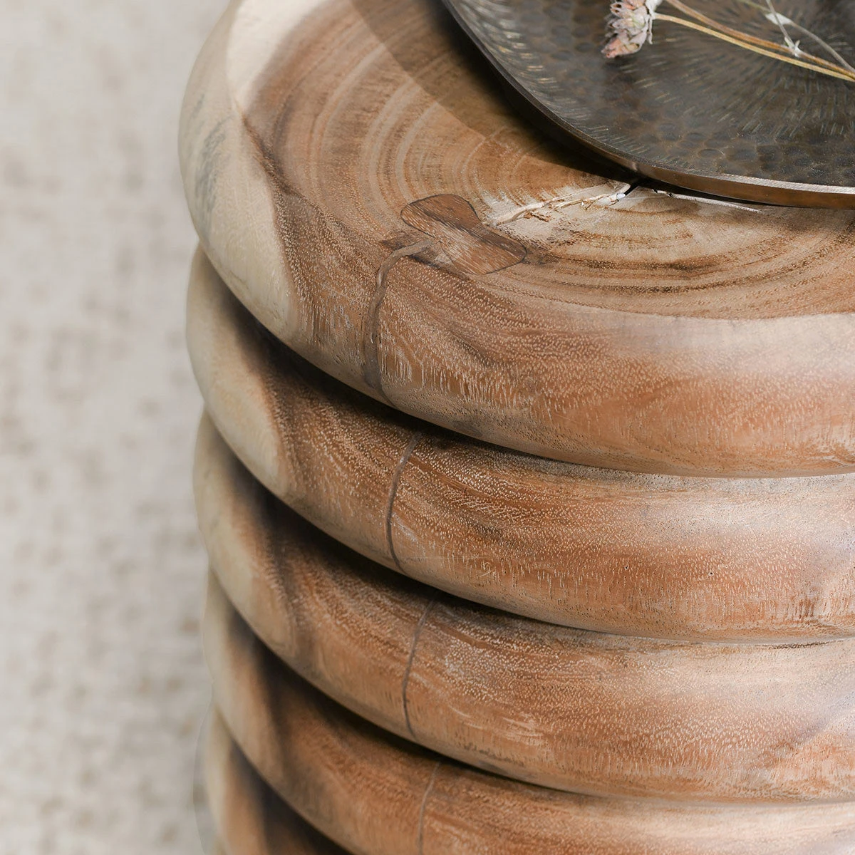 Classic Home Gala End Table - Thumbnail 2