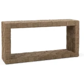 Neyla Console Table in Natural Seagrass
