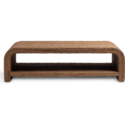 Luma Coffee Table in Harvest Abaca Abaca Rope