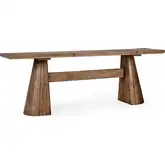 Nolan Bar Height Dining Table in Mission Brown Reclaimed Pine