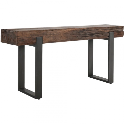 Duarte 60" Console Table in Reclaimed Oak Wood