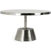 Ariel Coffee Table in Mother of Pearl & Silver