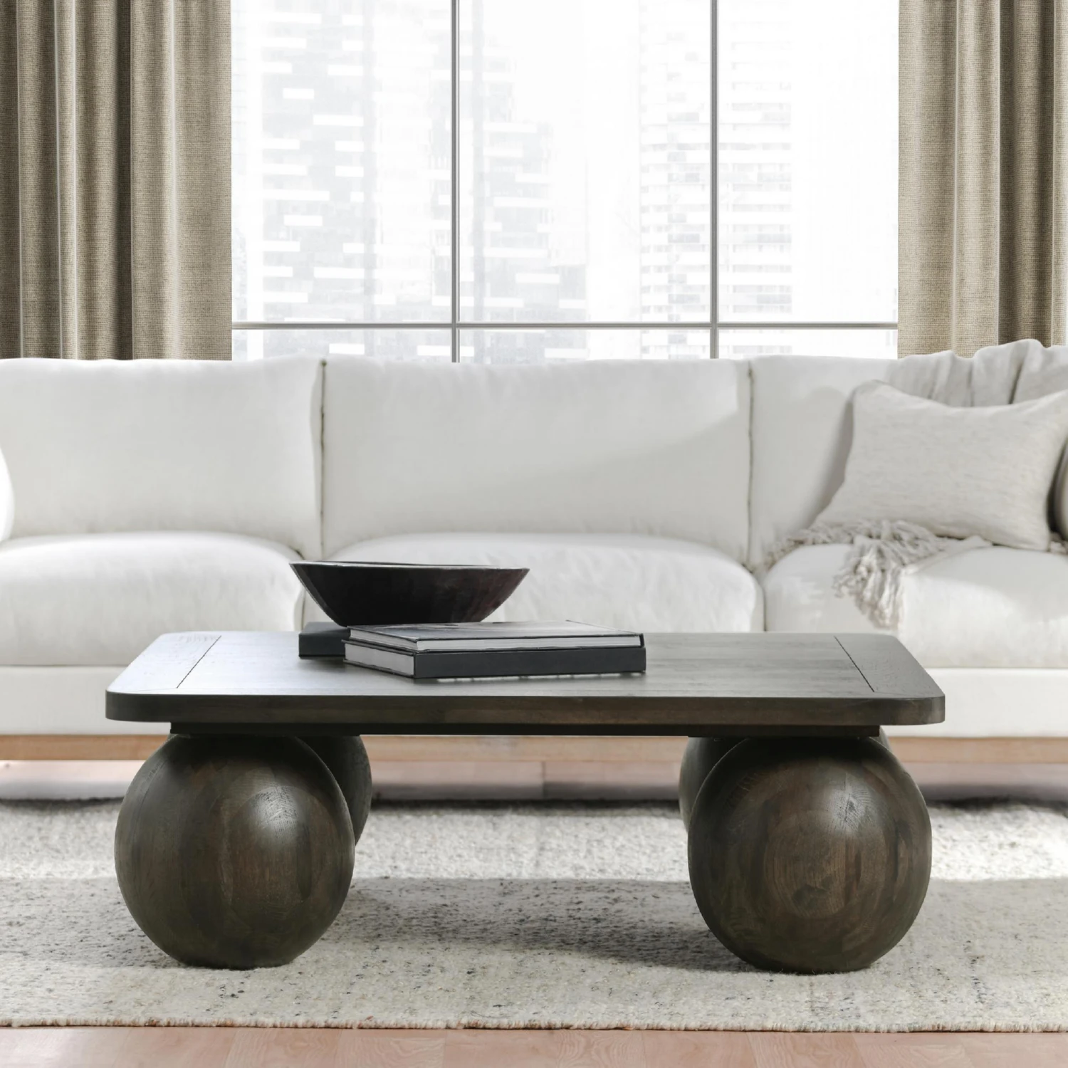 Classic Home Redondo Coffee Table - Thumbnail 2