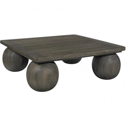 Redondo 48" Square Coffee Table in Dark Oak