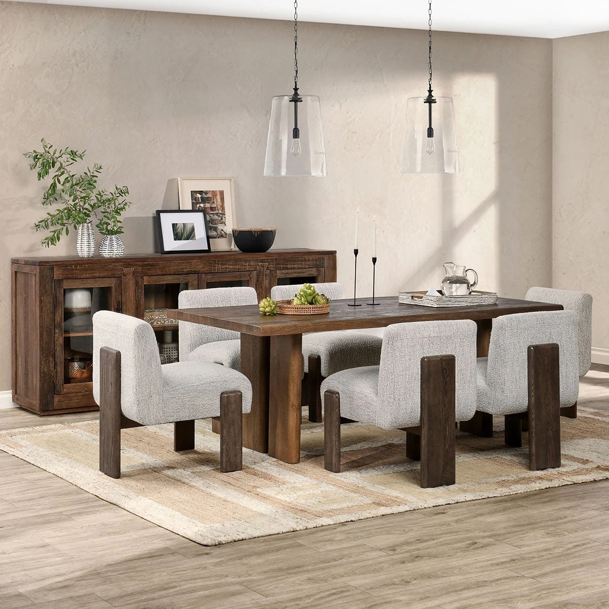 Classic Home Holmes Dining Table - Thumbnail 4