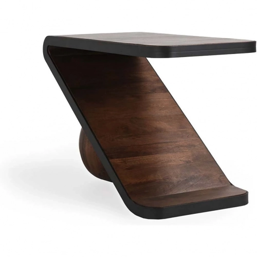 Campbell End Table in Mango Wood