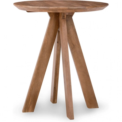 Rodrigo Counter Dining Table in Umber Finish Mango Wood