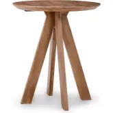 Rodrigo Counter Dining Table in Umber Finish Mango Wood