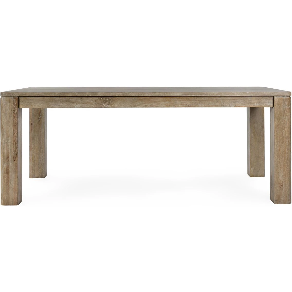 Classic Home Sedia 78in Solid Wood Mango Dining Table - Thumbnail 3