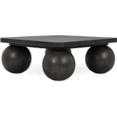 Delyla Coffee Table in Dark Brown Mango Wood