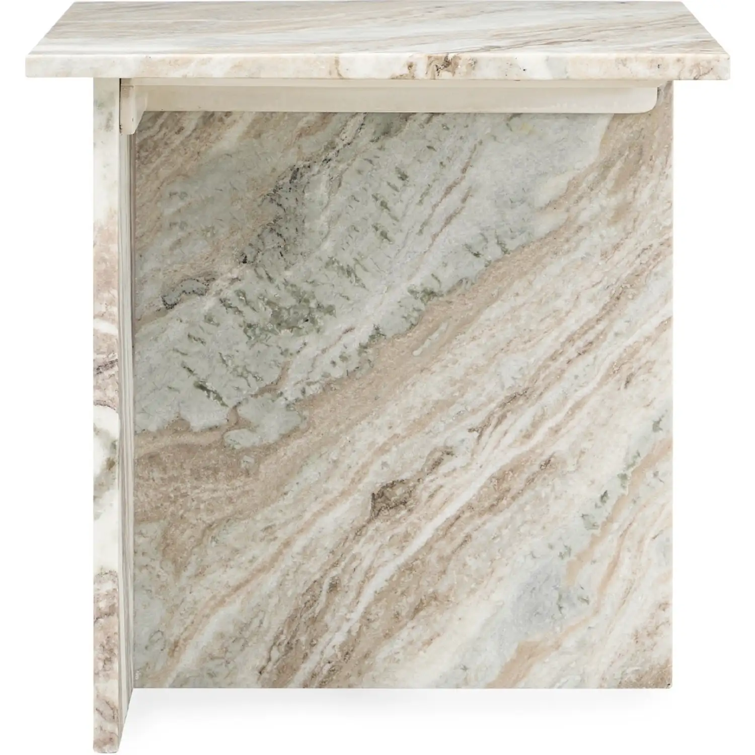 Classic Home Bexly Square End Table - Thumbnail 2