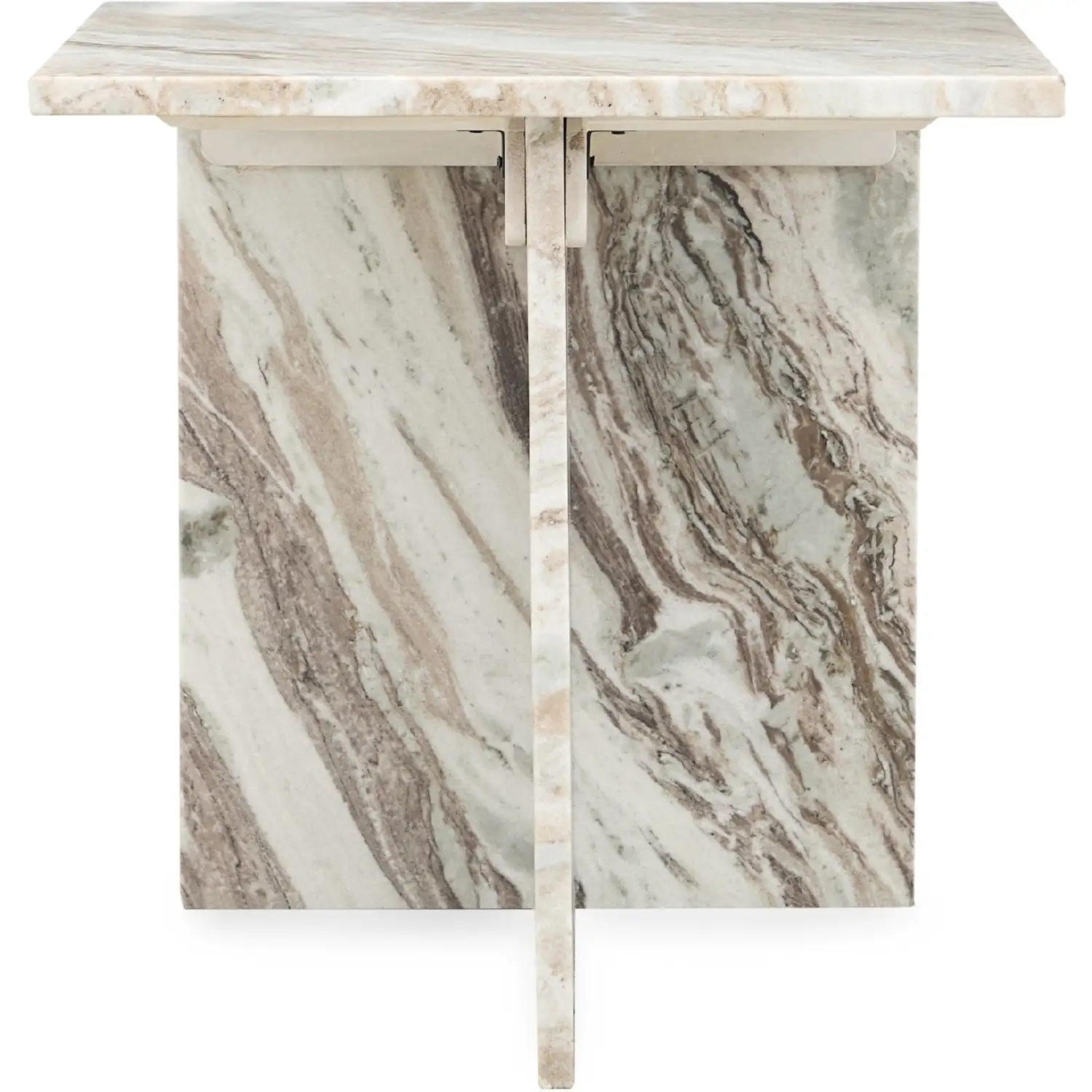 Classic Home Bexly Square End Table - Thumbnail 4