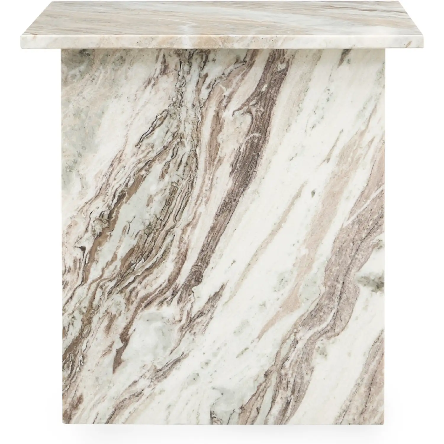 Classic Home Bexly Square End Table - Thumbnail 3