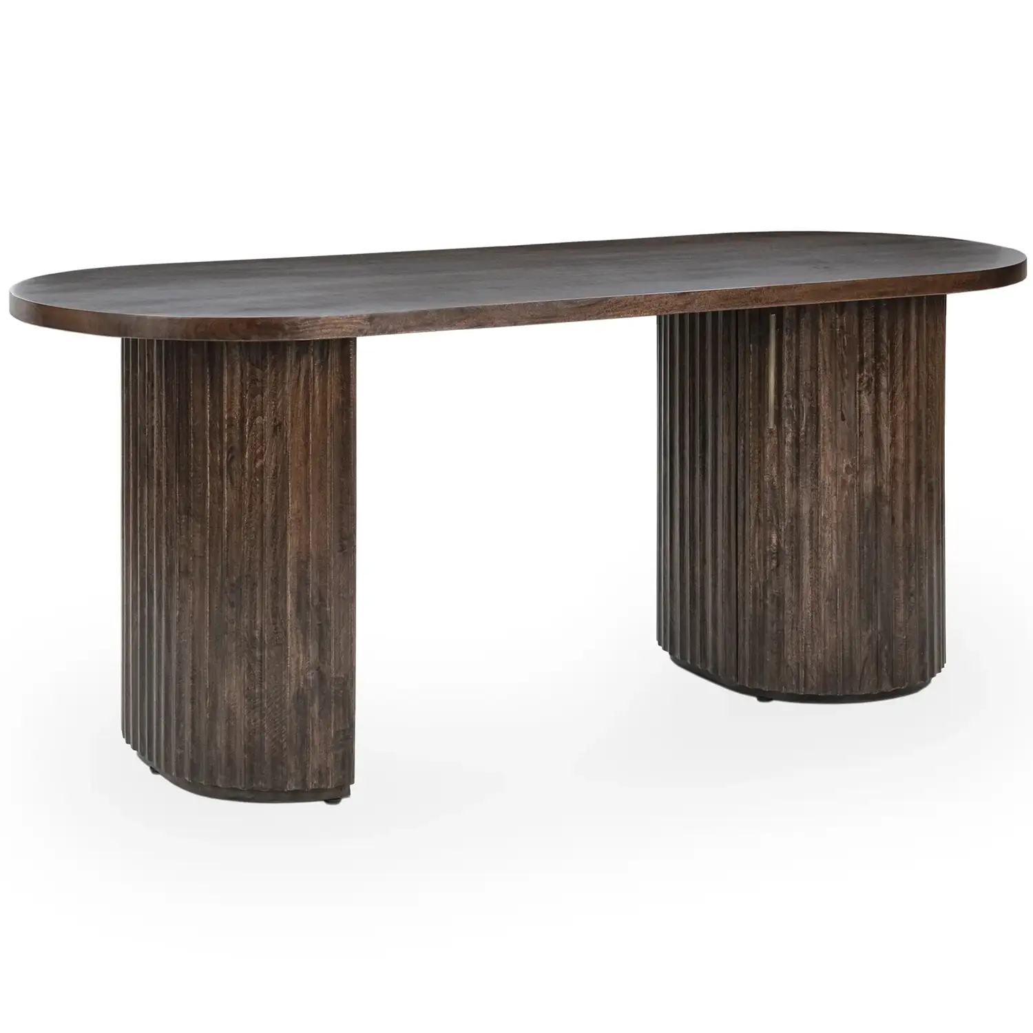 Redford Desk in Kona Brown Solid Wood