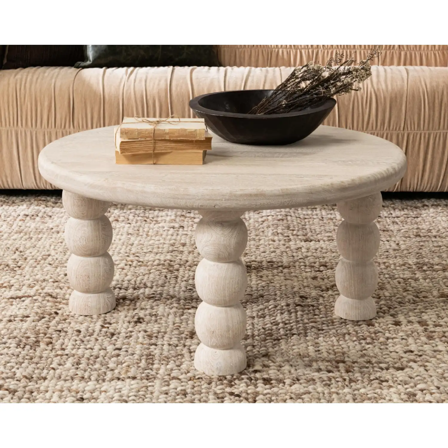 Adir Round Coffee Table - Thumbnail 2