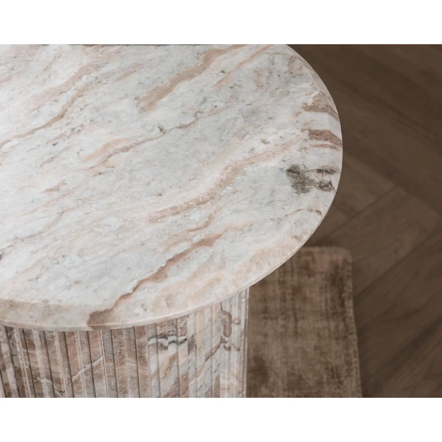 Nordens Round End Table - Thumbnail 3