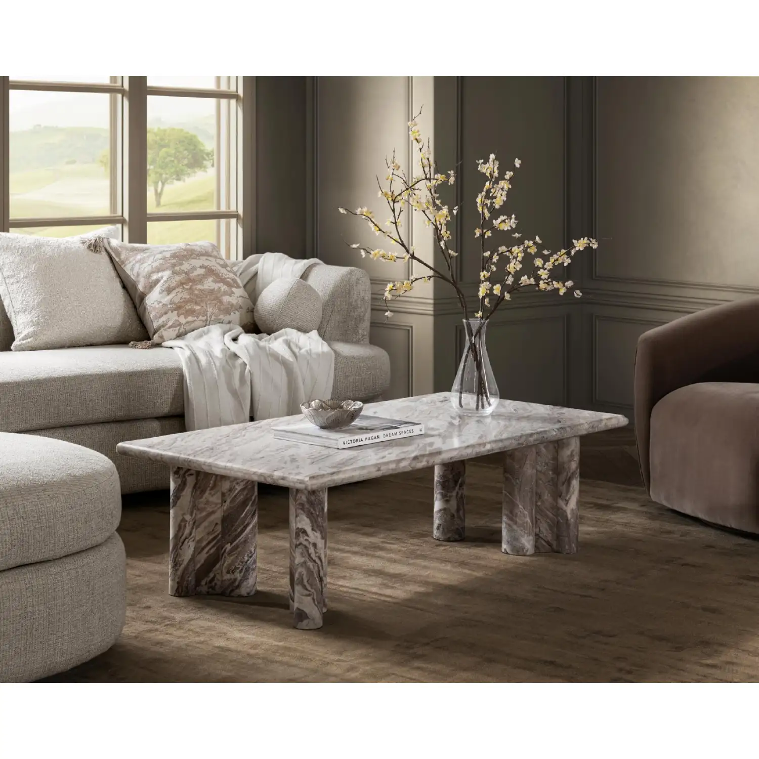 Classic Home Bowman Coffee Table - Thumbnail 3