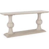 Hera Console Table in Cream Finish Wood