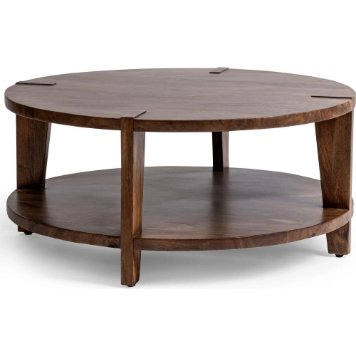 Alenna Coffee Table in Tundra Brown Mango Wood