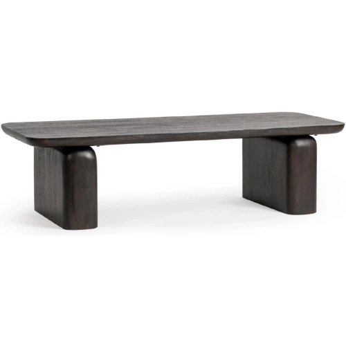 Milan Coffee Table in Truffle Roast Brown Finish Wood