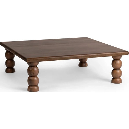 Adir 48" Square Coffee Table in Tundra Brown Mango Wood