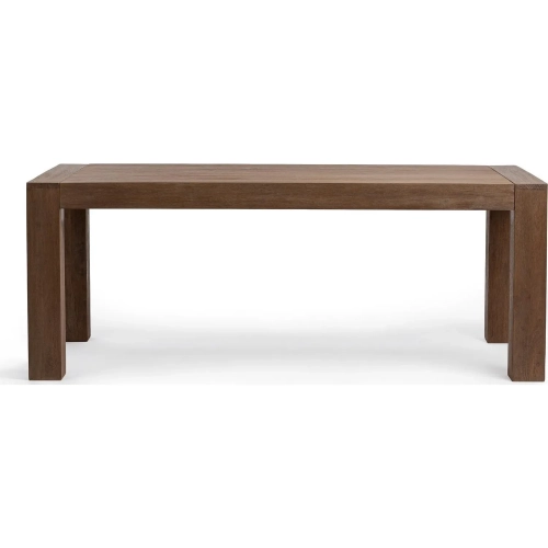 Glendale 78" Dining Table in Toasted Chestnut Wood