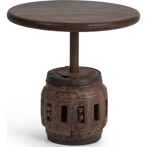 Amira 18" Small Round Accent Table