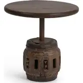 Amira 18" Small Round Accent Table