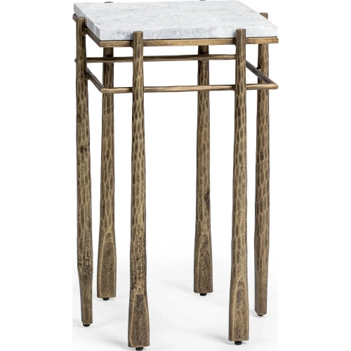 Jasmine End Table in Moonstone White
