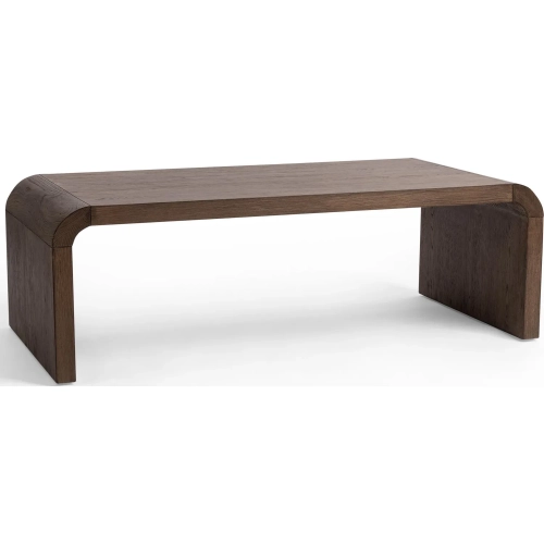 Levine Coffee Table in Walnut Ridge Brown Wood