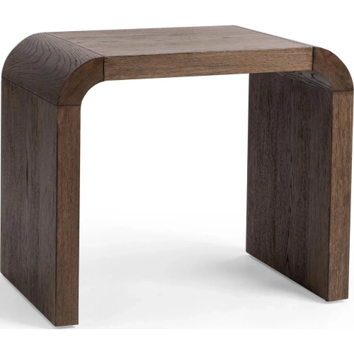 Levine End Table in Walnut Ridge Brown Wood