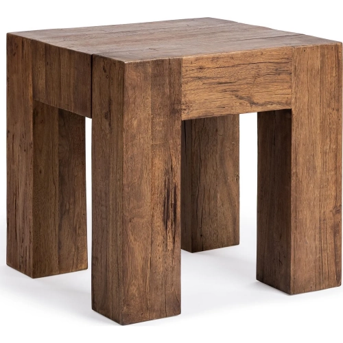 Montera End Table in Harvest Mill Reclaimed Wood