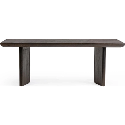 Celadon 84" Dining Table in Truffle Brown Mango Wood