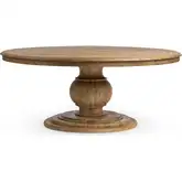 Brookside 72" Round Dining Table in Desert Sandwood Mango Wood