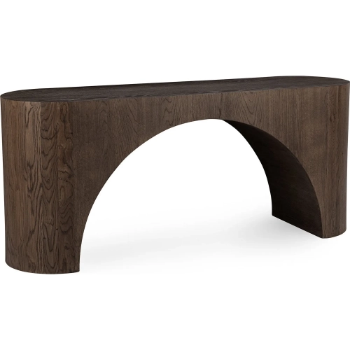 Randall Console Table in Rustwood Brown Oak Veneer