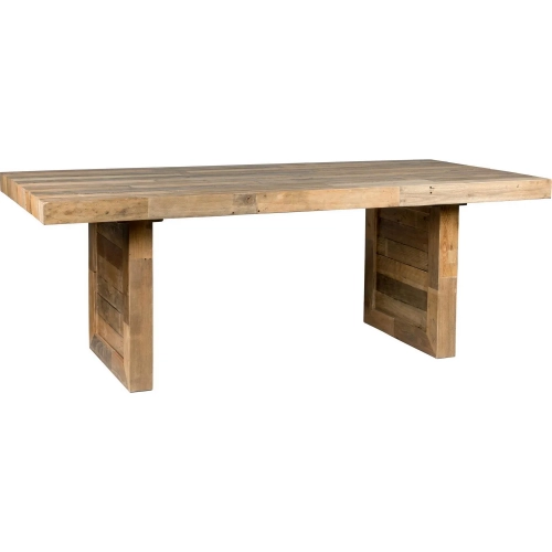 Omni 82" Dining Table in Reclaimed Natural Pine