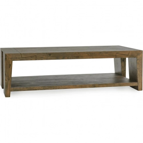 Troy Coffee Table in Cracked Oak
