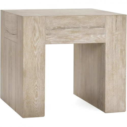 Bristol 24" End Table in Distressed Reclaimed White Oak