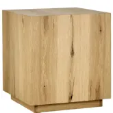 Layne 20" Square End Table in Natural Oak Veneer