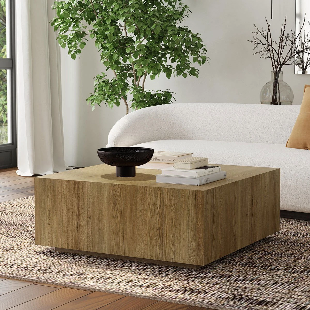 Classic Home Layne Coffee Table - Thumbnail 2