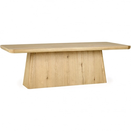 Orlando 95" Dining Table in Natural Finish Oak