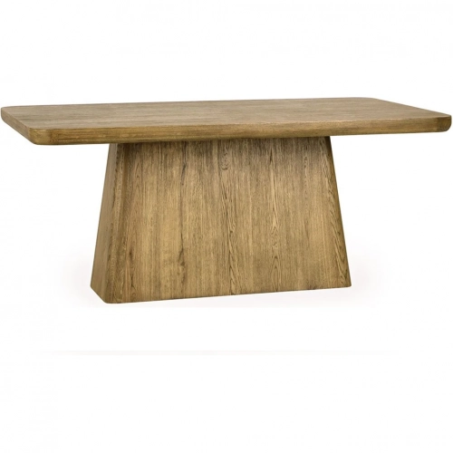 Orlando 71" Dining Table in Light Brown Oak & Oak Veneer