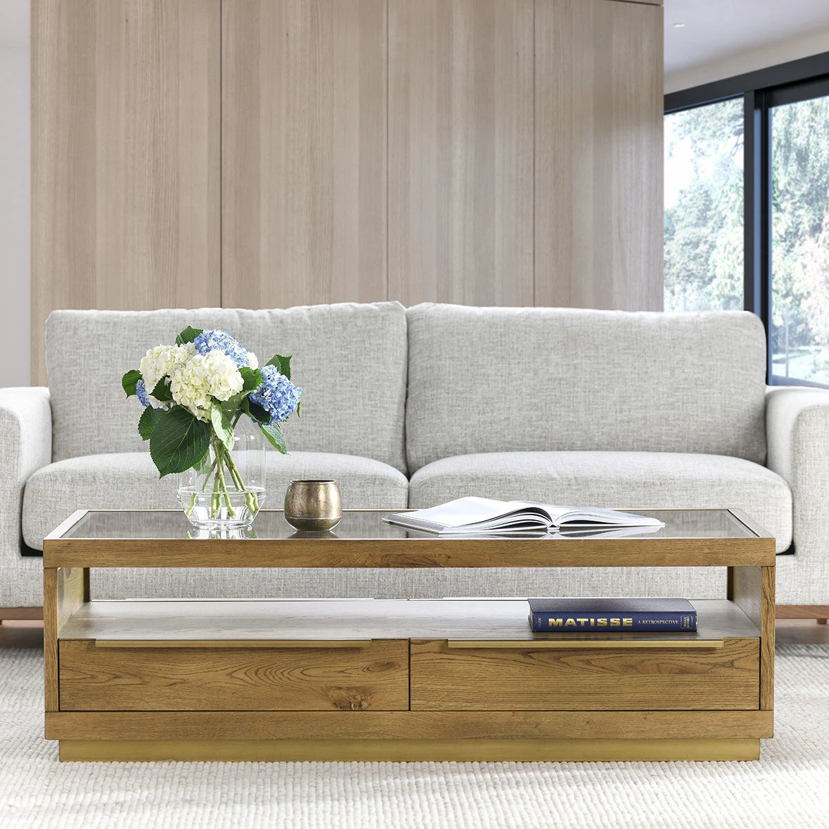 Classic Home Fallbook Coffee Table - Thumbnail 2