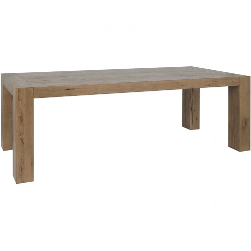 Kingston 89" Dining Table in Natural Finish Reclaimed Oak
