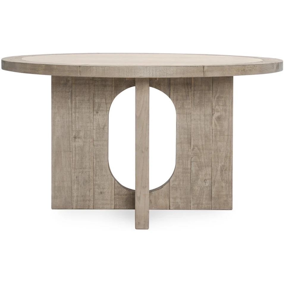 Classic Home Talbot 55in Reclaimed Solid Wood Dining Table - Thumbnail 2