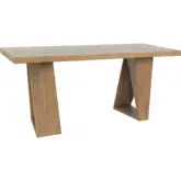Arleth 82" Gathering Counter Dining Table in Natural Finish Oak