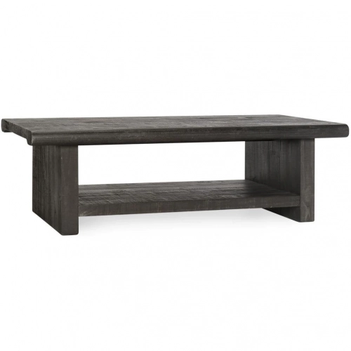 Larson 58" Coffee Table in Black Reclaimed Pine