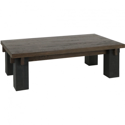 Duncan Coffee Table in Oak & Reclaimed Pine Pallet Skin