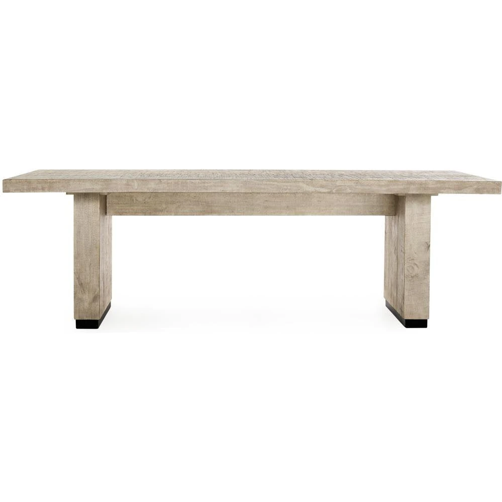 Classic Home Lynx 94in Reclaimed Pine Wood Dining Table - Thumbnail 4